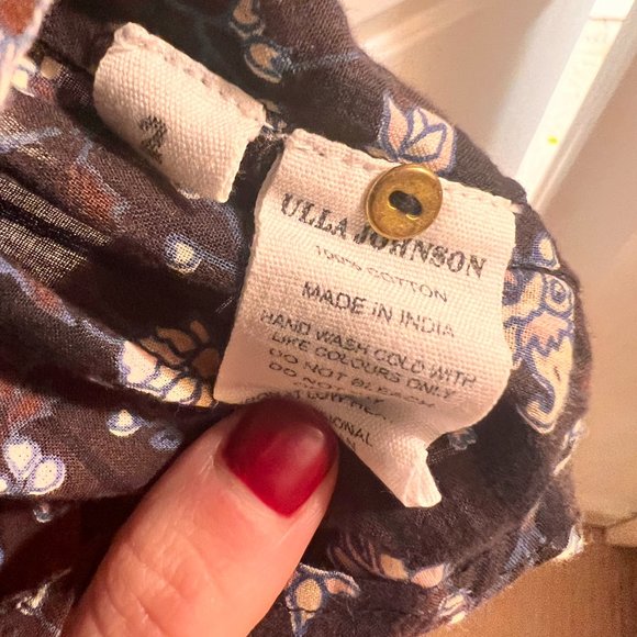 Ulla Johnson Ruffle Gaia Bouse - Picture 3 of 4